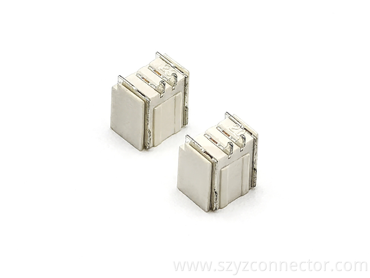 SH1.0mm Pitch Wafer Right Angle SMT Pin header Connector 2P SH1.0mm Pitch Wafer Right Angle SMT Pin header Connector 2P